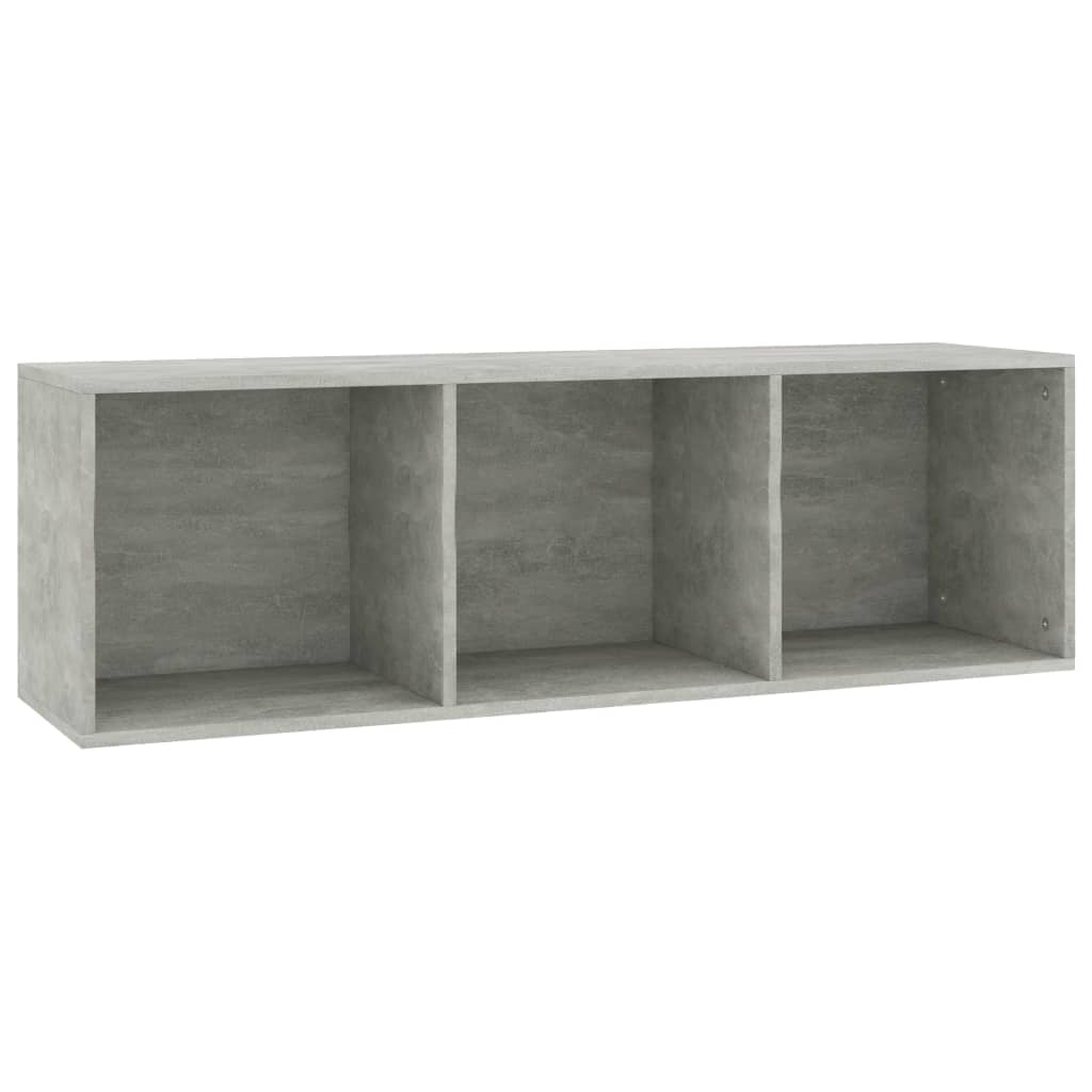 Book Cabinet/TV Cabinet Concrete Grey 36x30x114 cm Engineered Wood